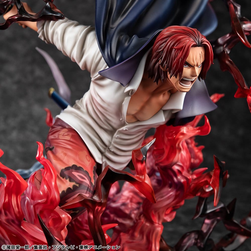 One Piece - Leader of Red Hair Pirates Red-Haired Shanks Kamusari - P.O.P SA-MAXIMUM – Bild 13