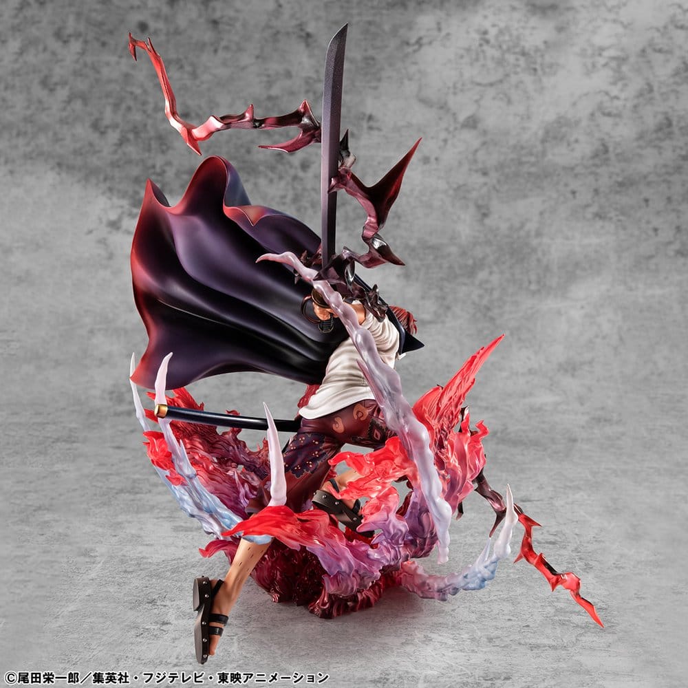 One Piece - Leader of Red Hair Pirates Red-Haired Shanks Kamusari - P.O.P SA-MAXIMUM – Bild 17