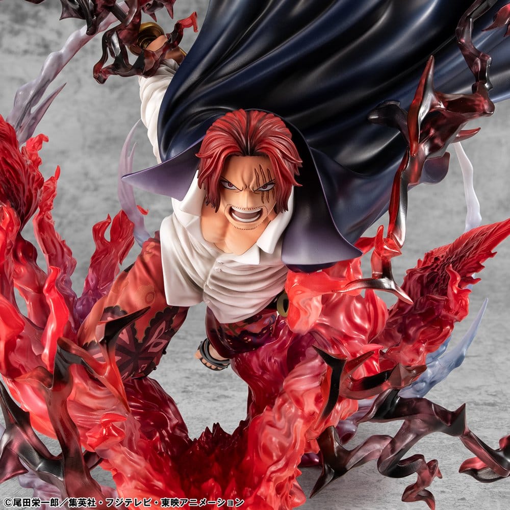 One Piece - Leader of Red Hair Pirates Red-Haired Shanks Kamusari - P.O.P SA-MAXIMUM – Bild 21