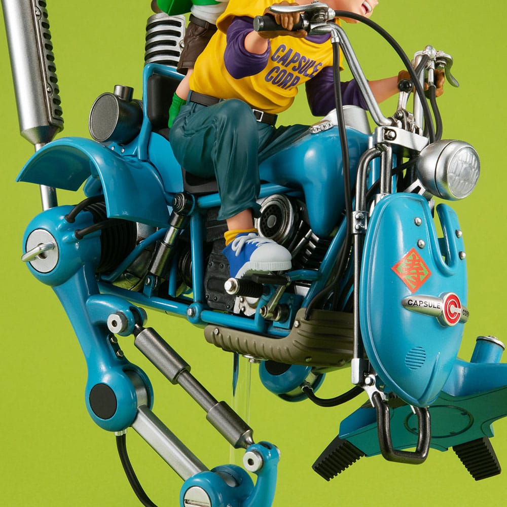 Dragon Ball - Dragonball Z Desktop Real McCoy EX PVC Diorama Son Goku & Son Gohan & Robot with two legs – Bild 8