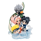 Naruto - Gather here, Team 7 13 cm (with gift) - Shippuden FigUnity PVC Mini- – Bild 1