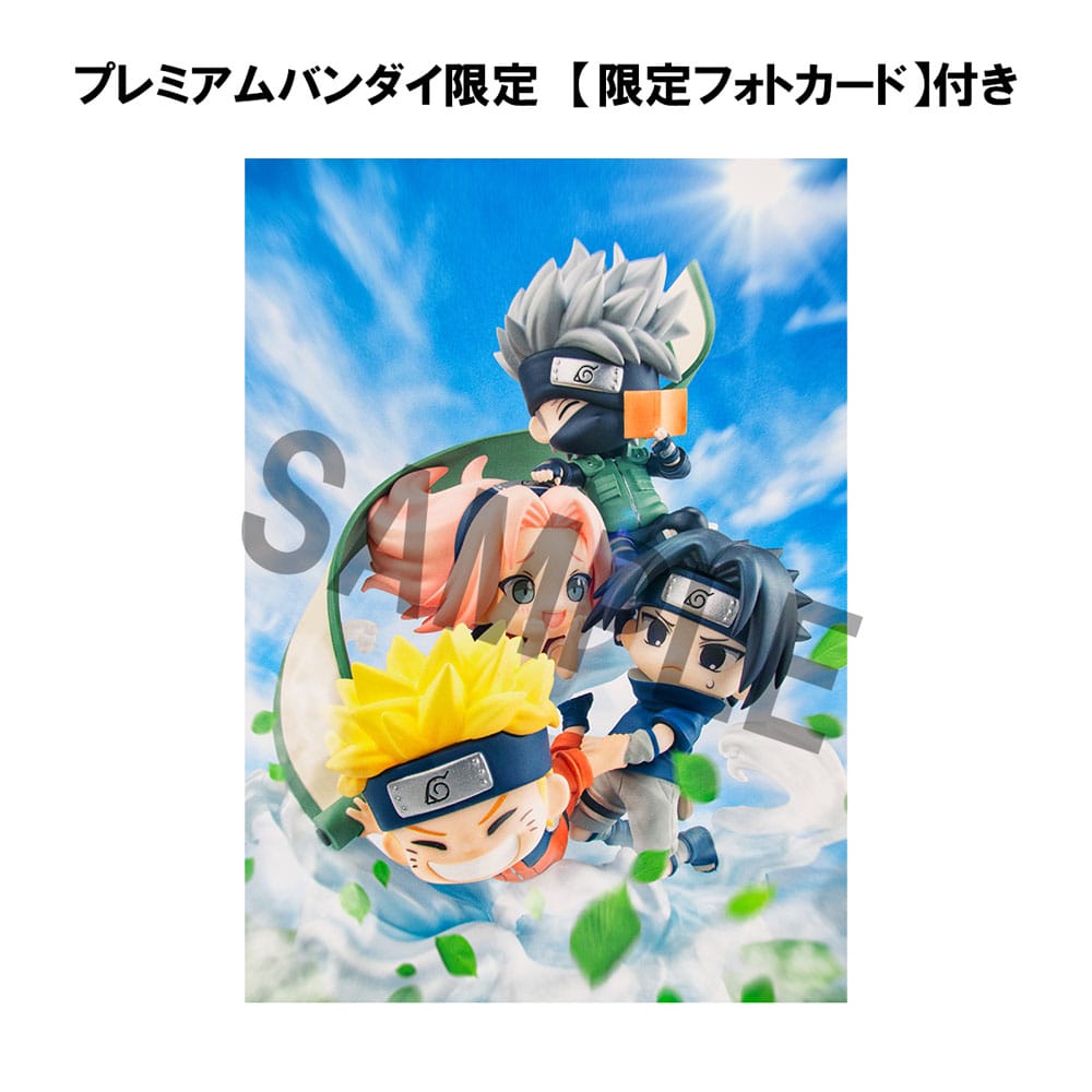 Naruto - Gather here, Team 7 13 cm (with gift) - Shippuden FigUnity PVC Mini- – Bild 2