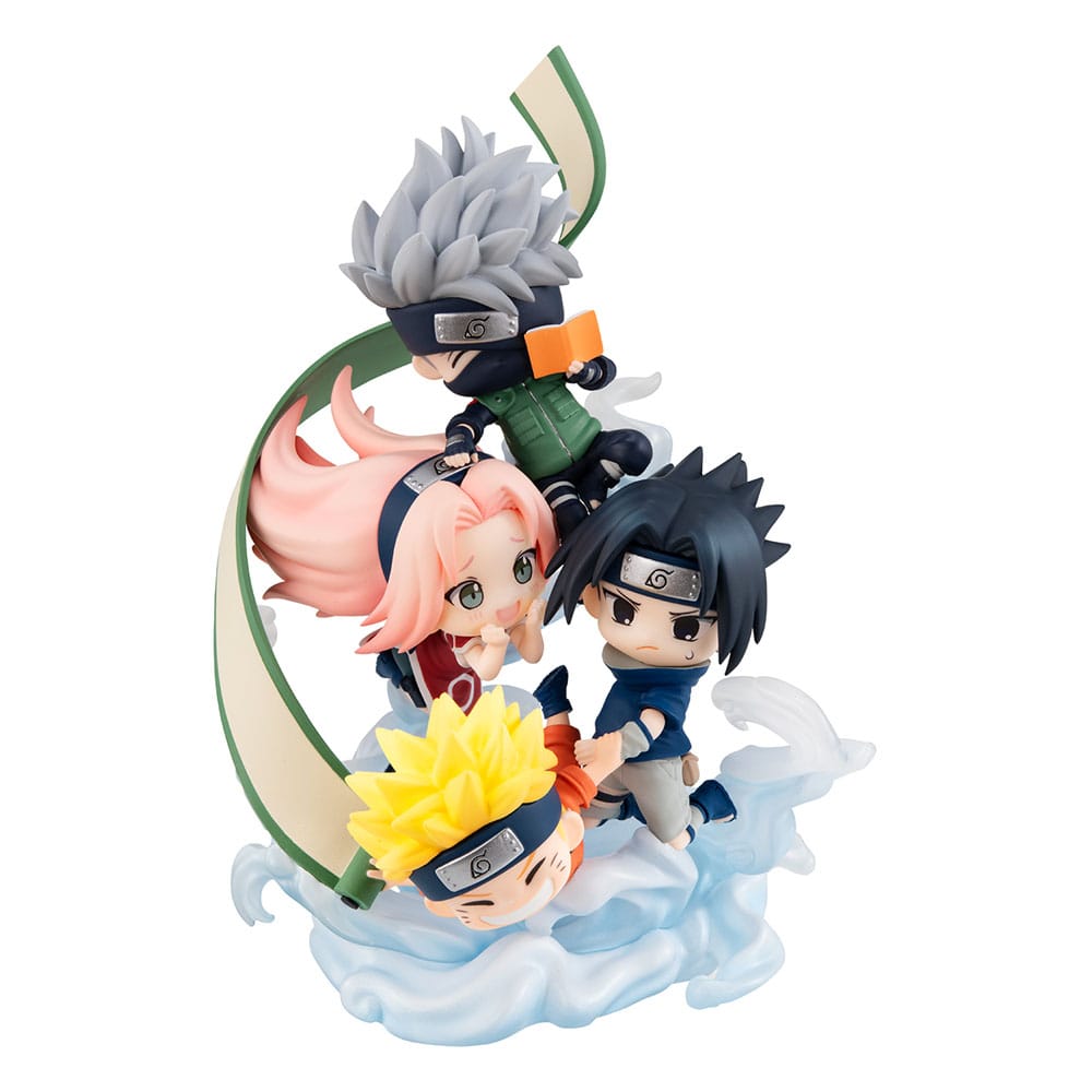 Naruto - Gather here, Team 7 13 cm (with gift) - Shippuden FigUnity PVC Mini- – Bild 3