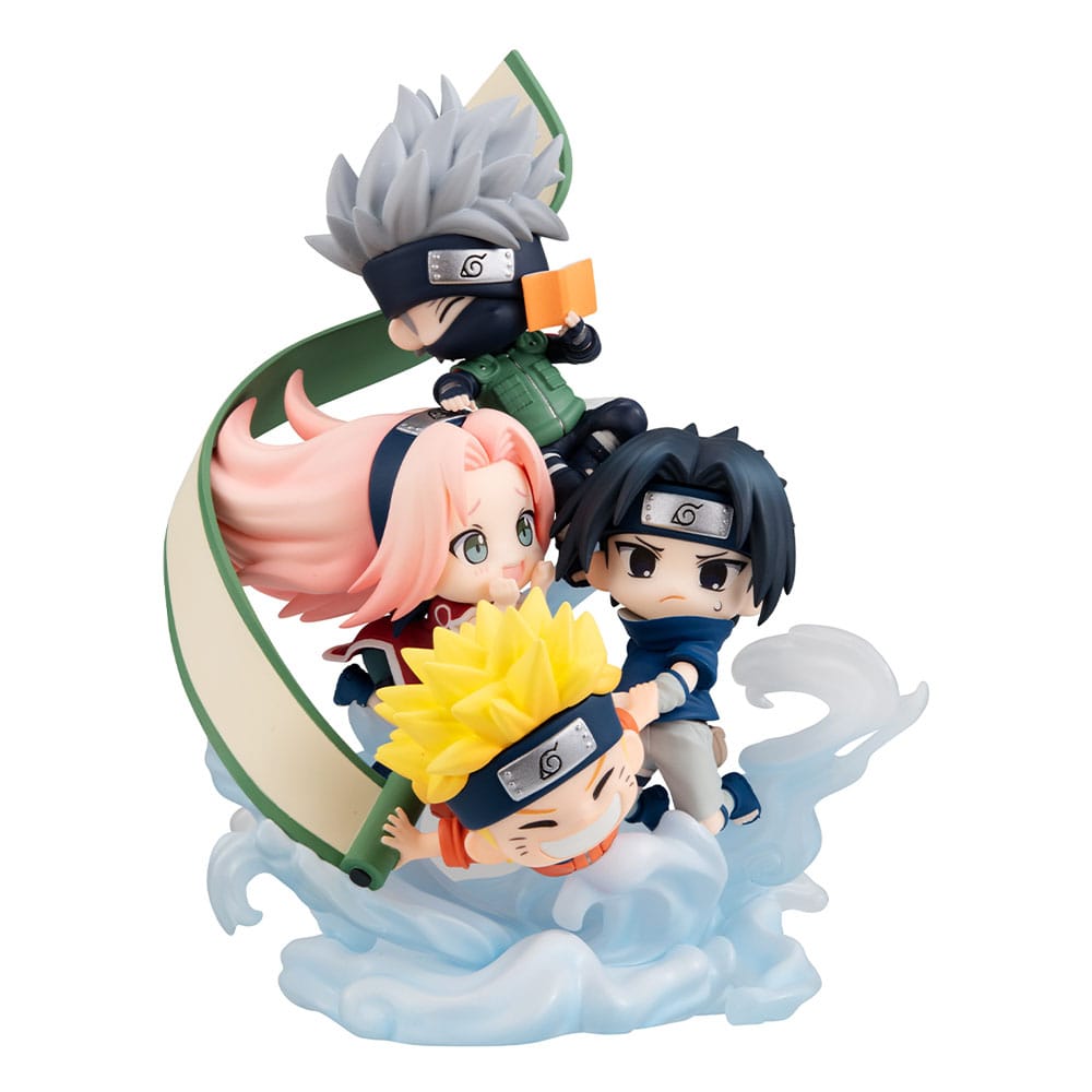 Naruto - Gather here, Team 7 13 cm (with gift) - Shippuden FigUnity PVC Mini- – Bild 4