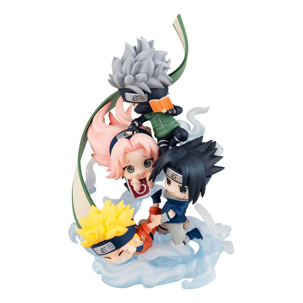 Naruto - Gather here, Team 7 13 cm (with gift) - Shippuden FigUnity PVC Mini- – Bild 5
