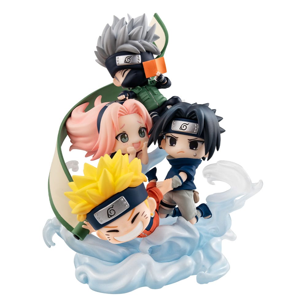 Naruto - Gather here, Team 7 13 cm (with gift) - Shippuden FigUnity PVC Mini- – Bild 8