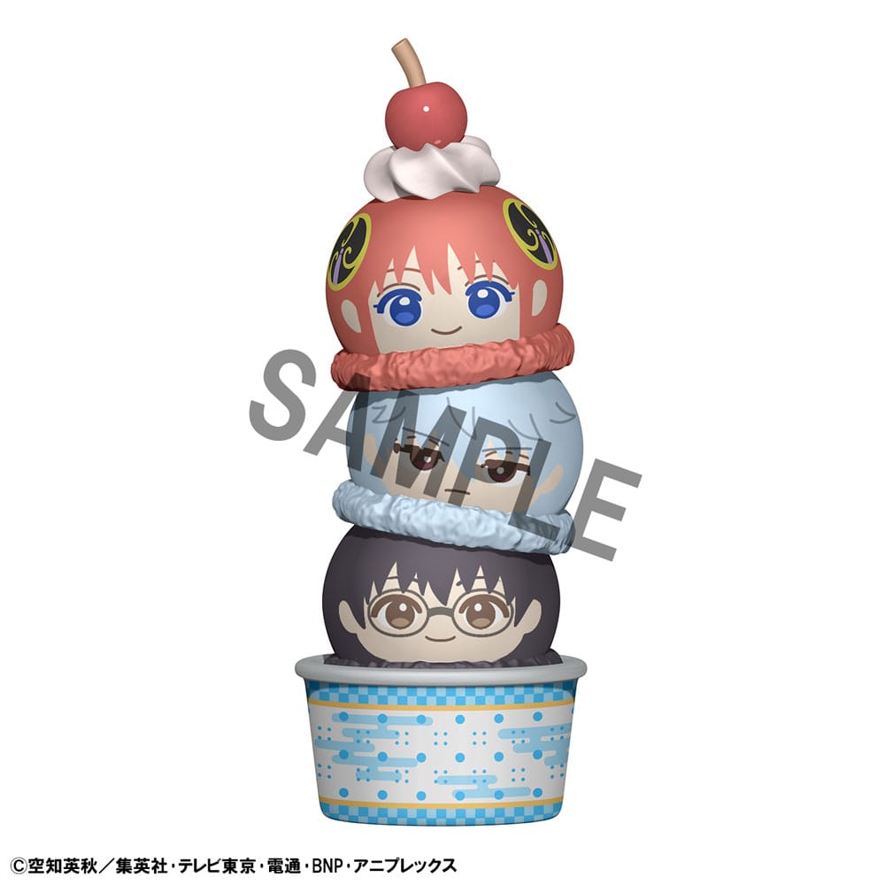 Gintama - Tsumichen Stack up & Change Sammelfiguren 8 cm Sortiment (6) Figur – Bild 10