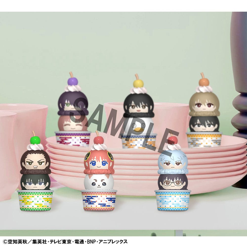 Gintama - Tsumichen Stack up & Change Sammelfiguren 8 cm Sortiment (6) Figur – Bild 14