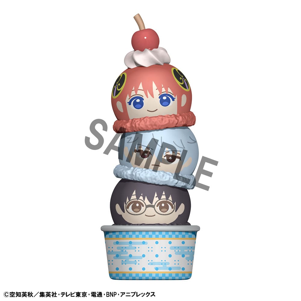 Gintama - Tsumichen Stack up & Change Sammelfiguren 8 cm Sortiment (6) Figur – Bild 9