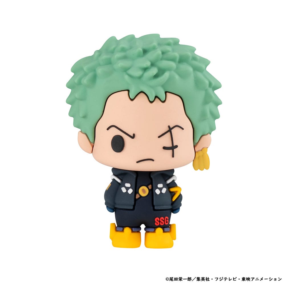 One Piece - Chokorin Mascot Series Sammelfiguren 6er-Pack Egghead Ver. Figur – Bild 3