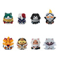 My Hero Academia - Mega Cat Project Minifiguren Heroaca Cats No.01 3 cm Blind Box Sortiment (8) (Repeat) Figur – Bild 1