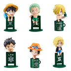 One Piece - Ochatomo Series Sammelfiguren Pirates' Vacance 4 cm Sortiment (8) Figur – Bild 1