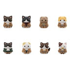 Attack on Titan - Mega Cat Project Minifiguren Attack on Tinyan Gathering Scout Regiment danyan! 3 cm Blind Box Display (8) (Repeat) Figur – Bild 1