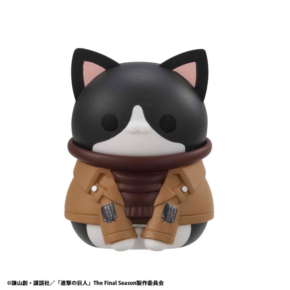 Attack on Titan - Mega Cat Project Minifiguren Attack on Tinyan Gathering Scout Regiment danyan! 3 cm Blind Box Display (8) (Repeat) Figur – Bild 3