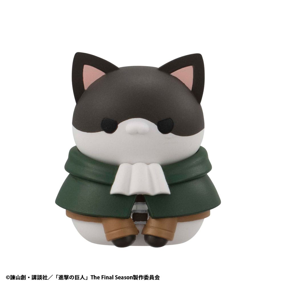 Attack on Titan - Mega Cat Project Minifiguren Attack on Tinyan Gathering Scout Regiment danyan! 3 cm Blind Box Display (8) (Repeat) Figur – Bild 8