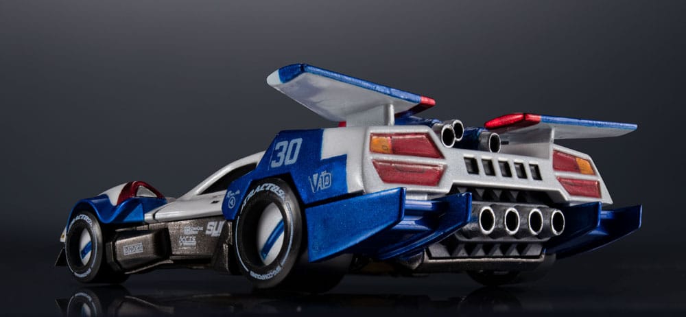 Future GPX Cyber Formula - Fahrzeug Asurada G.S.X Heritage Edition Figur – Bild 4