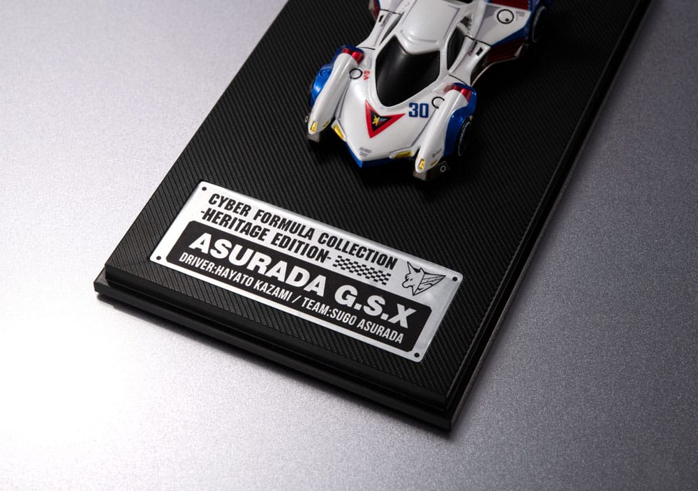 Future GPX Cyber Formula - Fahrzeug Asurada G.S.X Heritage Edition Figur – Bild 7