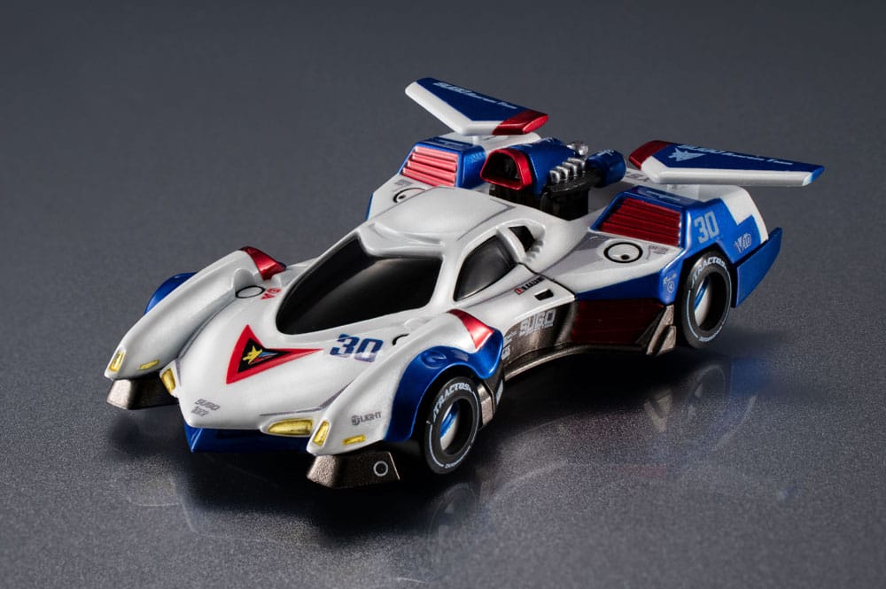 Future GPX Cyber Formula - Fahrzeug Asurada G.S.X Heritage Edition Figur – Bild 8