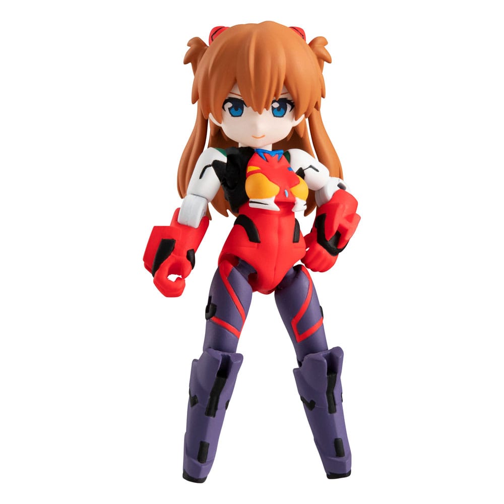 Evangelion - Desktop Army Actionfiguren Shikinami Asuka Langley & Evangelion 2 8 - Figur – Bild 1