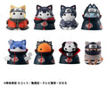Naruto - Shippuden Mega Cat Project Sammelfiguren Defense Battle of Village of Konoha! 3 cm Nyaruto! Blind Box Sortiment (8) (re-run) Figur – Bild 1