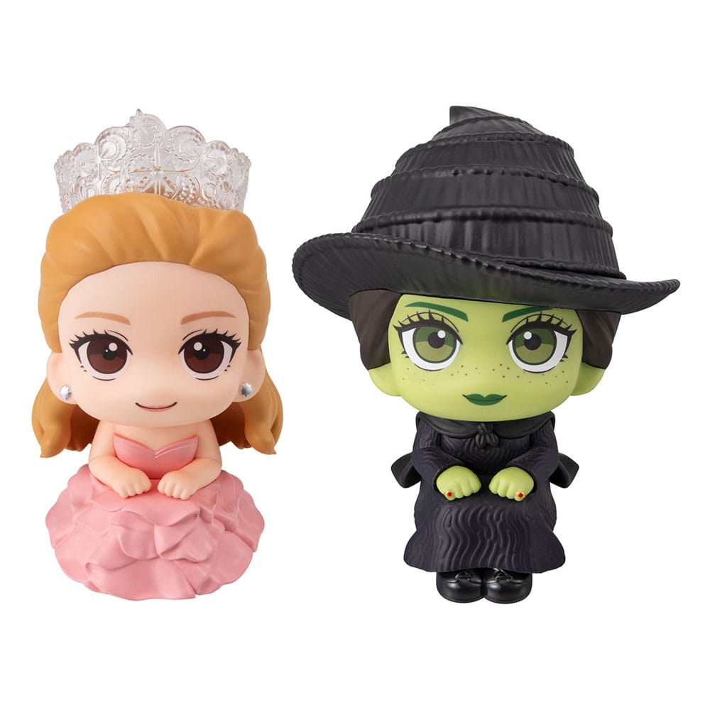 Wicked - Look Up PVC Statuen Elphaba & Glinda (with gift) Figur – Bild 1