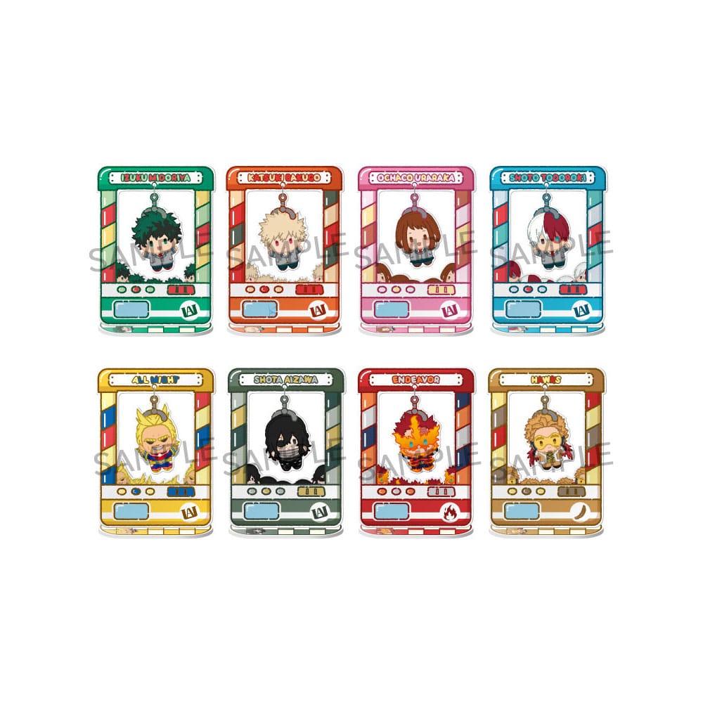 My Hero Academia - Acryl Figuren Chara Catcher 9 cm Blind Box Display (8) Figur – Bild 1