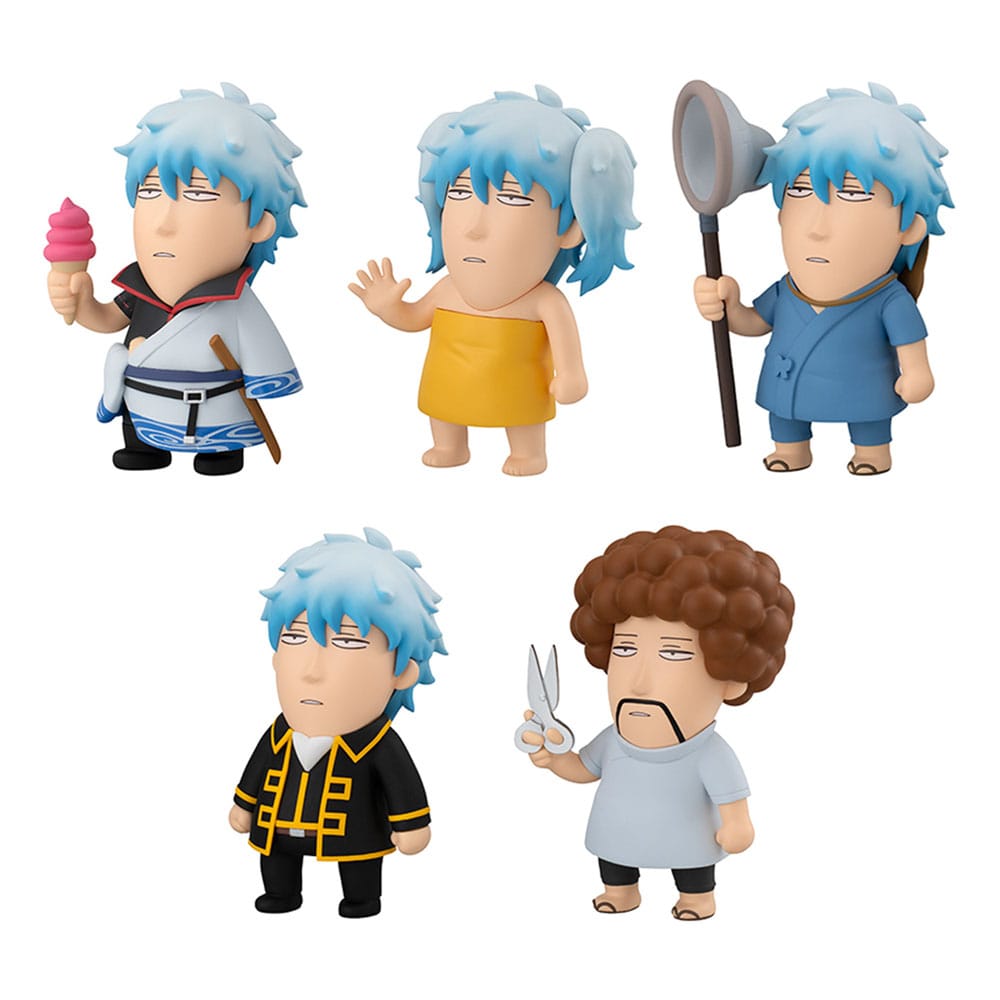 Gintama - x Okawabukubu Sammelfiguren We love Ginsan 10 cm Blind Box Sortiment (6) Figur – Bild 8