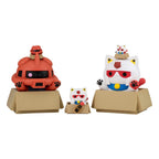 Gundam - Mobile Suit Gundam Mega Cat Project Nyandam Sammelfiguren Luckycat 6 cm Blind Box Sortiment (6) – Bild 2