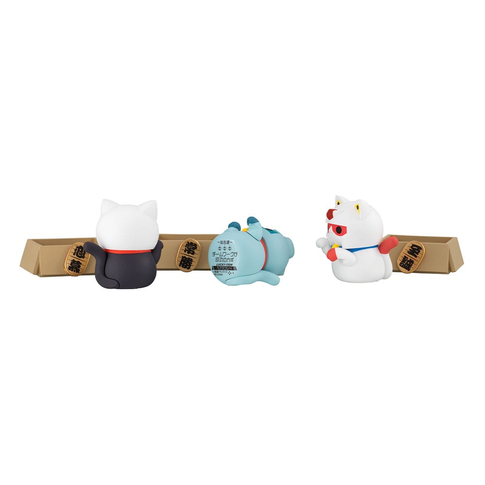 Gundam - Mobile Suit Gundam Mega Cat Project Sammelfiguren 6er-Pack Cats Luckycat 6 cm Blind Box (with gift) – Bild 11