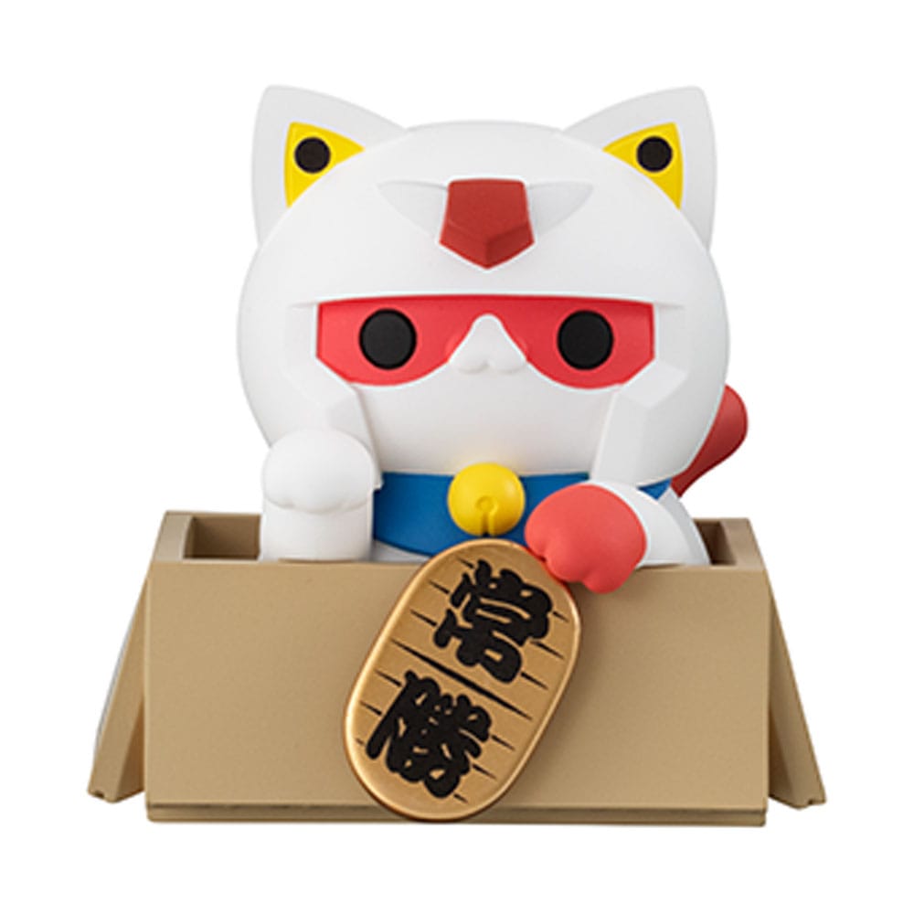 Gundam - Mobile Suit Gundam Mega Cat Project Sammelfiguren 6er-Pack Cats Luckycat 6 cm Blind Box (with gift) – Bild 2