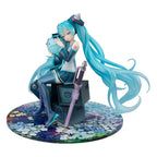 Gundam - Mobile Suit Gundam x Hatsune Miku Lucrea PVC Statue Hatsune Miku x OO Gundam 45th Anniversary – Bild 1
