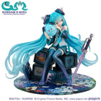 Gundam - Mobile Suit Gundam x Hatsune Miku Lucrea PVC Statue Hatsune Miku x OO Gundam 45th Anniversary – Bild 2