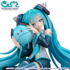 Gundam - Mobile Suit Gundam x Hatsune Miku Lucrea PVC Statue Hatsune Miku x OO Gundam 45th Anniversary – Bild 5