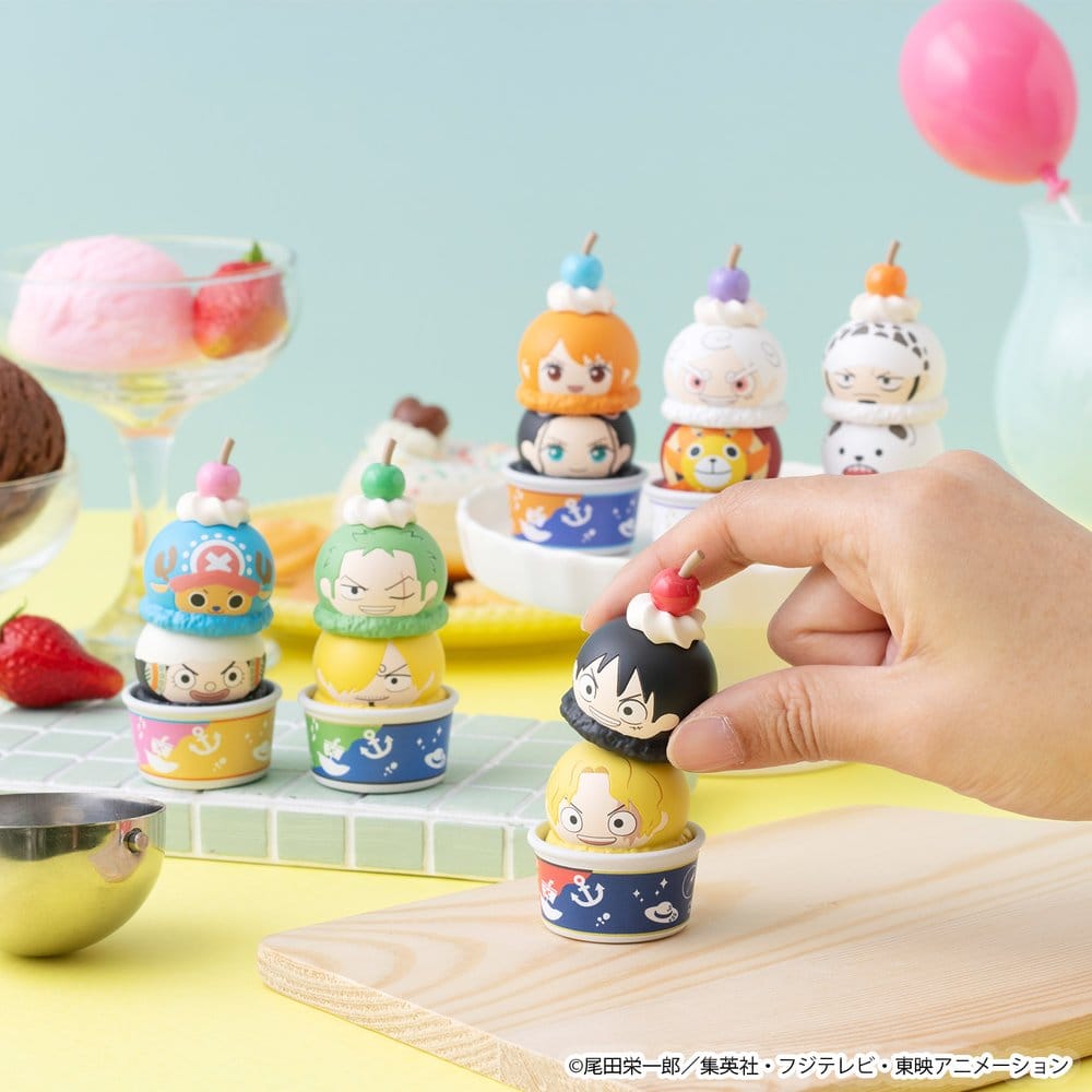 One Piece - Tsumichen Stack up & Change Sammelfiguren 8 cm Sortiment (6) Figur – Bild 15