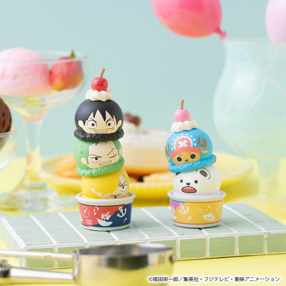 One Piece - Tsumichen Stack up & Change Sammelfiguren 6er-Pack 8 cm (with gift) Figur – Bild 17