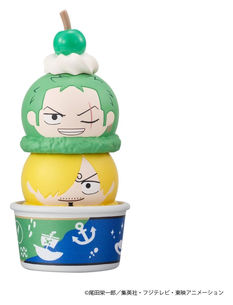 One Piece - Tsumichen Stack up & Change Sammelfiguren 6er-Pack 8 cm (with gift) Figur – Bild 4