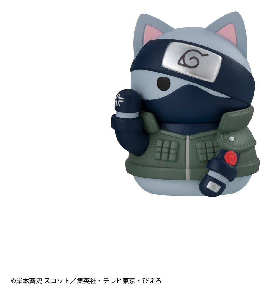 Naruto - Mega Cat Project Minifiguren 3 cm Nyaruto! Cats of Konoha Village Reboot Blind Box Display (8) (Repeat) Figur – Bild 6