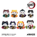 Demon Slayer: Kimetsu no Yaiba - Mega Cat Project Sammelfiguren Fortune Cats Ver. 01 7 cm Blind Box Sortiment (8) Figur – Bild 1