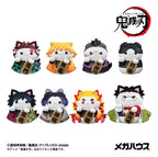 Demon Slayer: Kimetsu no Yaiba - Mega Cat Project Sammelfiguren Fortune Cats Ver. 01 7 cm Blind Box Sortiment (8) Figur – Bild 1