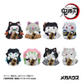 Demon Slayer: Kimetsu no Yaiba - Mega Cat Project Minifiguren 6 cm Demon Slayer Fortune Cats ver. 02 Blind Box Display (8) (Repeat) Figur – Bild 1