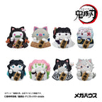 Demon Slayer: Kimetsu no Yaiba - Mega Cat Project Minifiguren 6 cm Demon Slayer Fortune Cats ver. 02 Blind Box Display (8) (Repeat) Figur – Bild 1