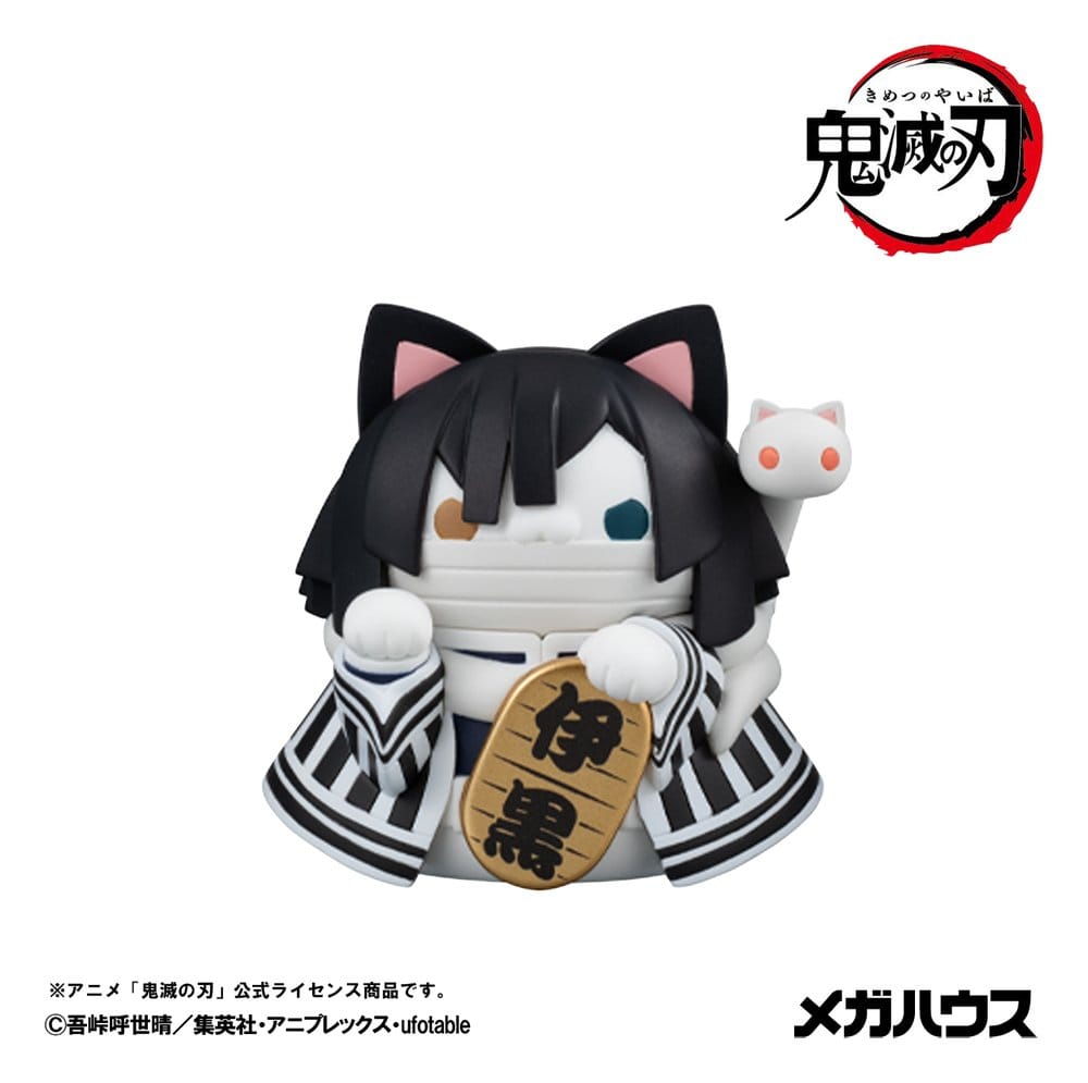 Demon Slayer: Kimetsu no Yaiba - Mega Cat Project Minifiguren 6 cm Demon Slayer Fortune Cats ver. 02 Blind Box Display (8) (Repeat) Figur – Bild 8