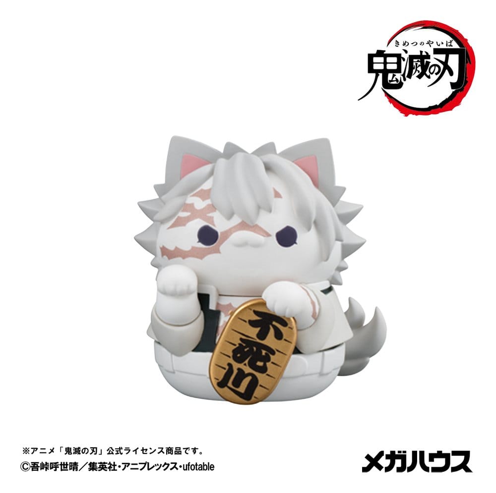 Demon Slayer: Kimetsu no Yaiba - Mega Cat Project Minifiguren 6 cm Demon Slayer Fortune Cats ver. 02 Blind Box Display (8) (Repeat) Figur – Bild 9