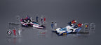 Future GPX Cyber Formula - Fahrzeuge 2er-Pack vAsurada AKF-0/G spiral boost mode & OGRE AN-21 super Aero boost mode Set Heritage Edition Figur – Bild 5