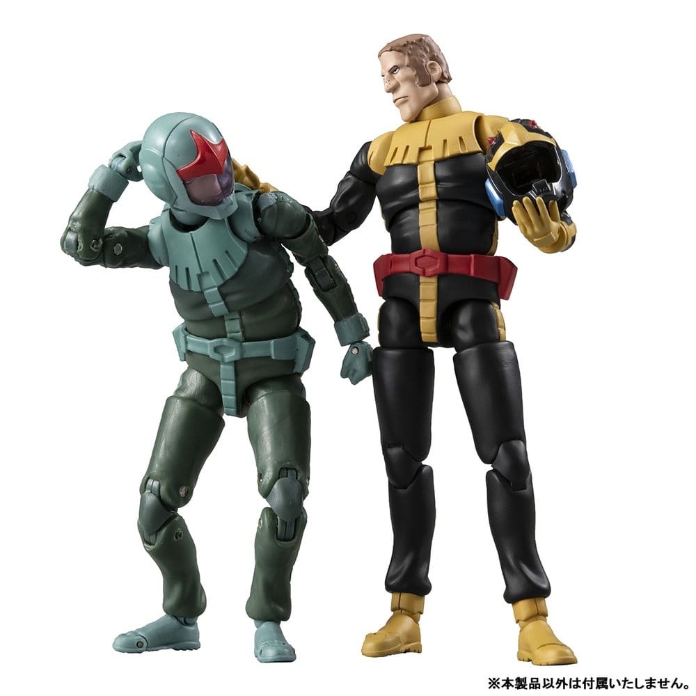 Gundam - Mobile Suit Gundam G.M.G. Collection 14 Actionfigur Principality of Zeon Black Tri-Stars Ortega Normal Suit Ver. – Bild 7