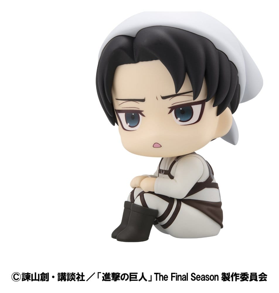 Attack on Titan - Look Up PVC Statuen Levi Cleaning up Ver. & Mikasa Ackerman (with gift) Figur – Bild 14