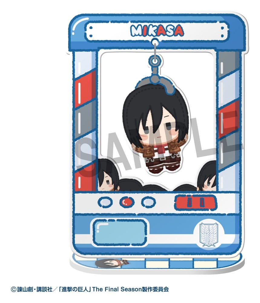 Attack on Titan - Acryl Figuren Chara Catcher 9 cm Blind Box Display (8) Figur – Bild 3