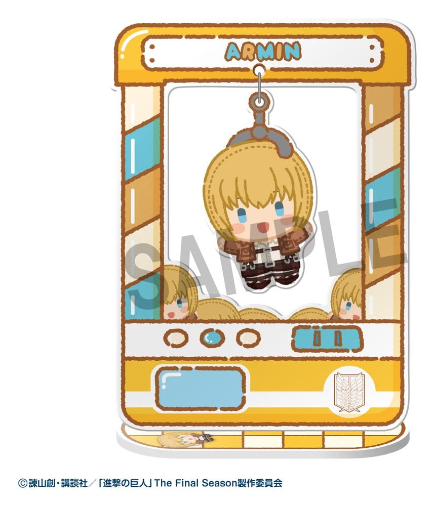 Attack on Titan - Acryl Figuren Chara Catcher 9 cm Blind Box Display (8) Figur – Bild 4