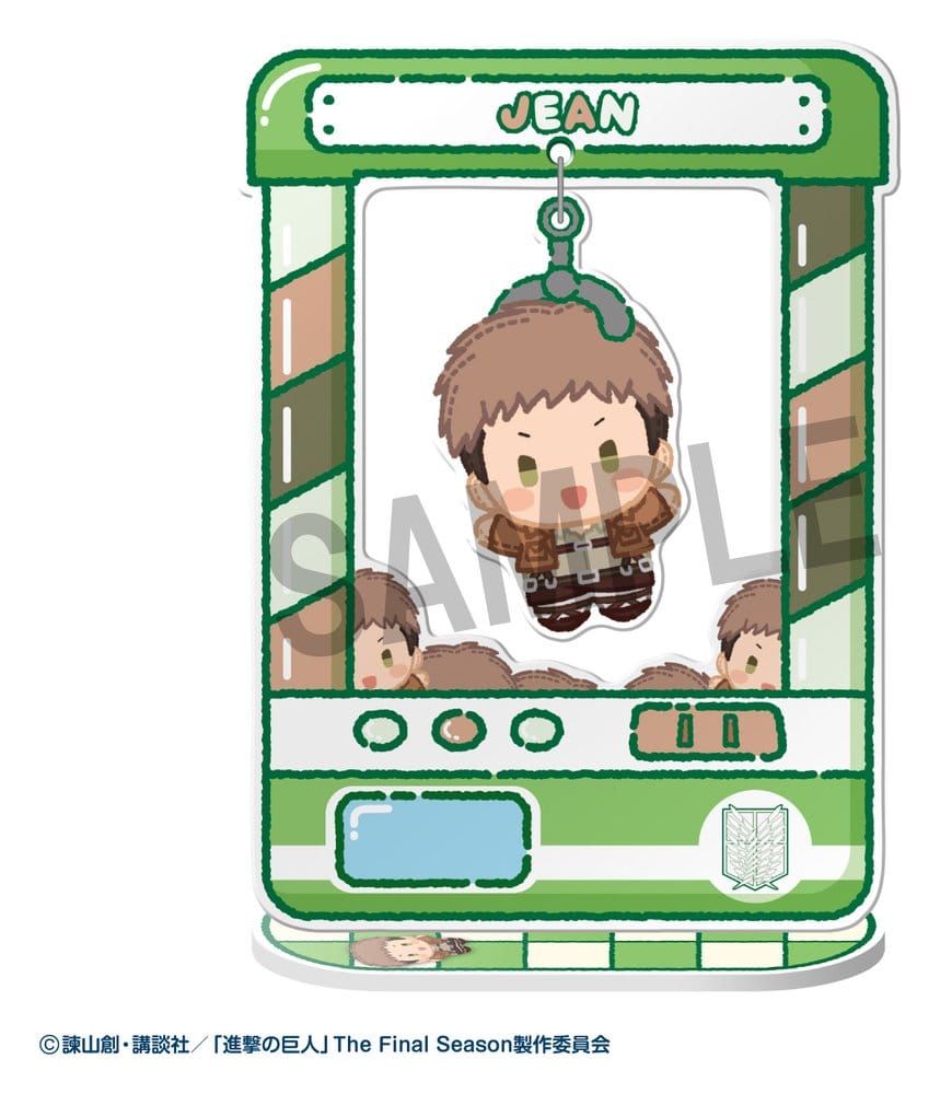 Attack on Titan - Acryl Figuren Chara Catcher 9 cm Blind Box Display (8) Figur – Bild 5