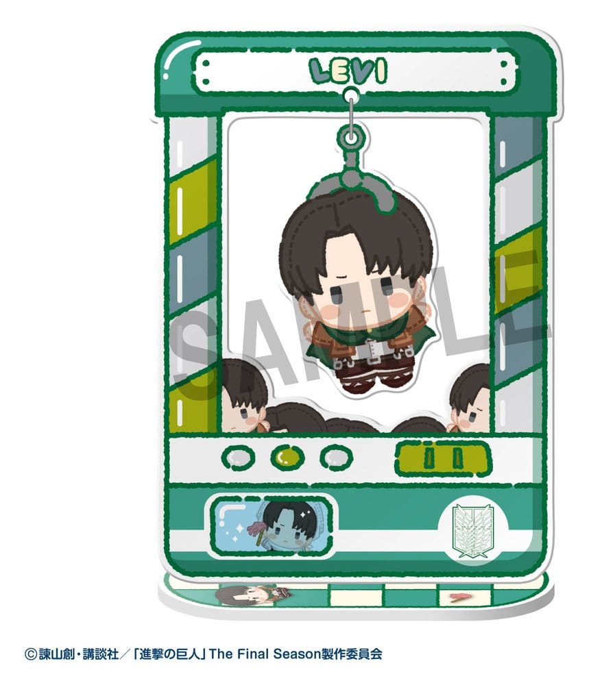 Attack on Titan - Acryl Figuren Chara Catcher 9 cm Blind Box Display (8) Figur – Bild 7